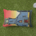 Sunrise In Saxonburg Throw Pillow