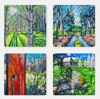 Inner Nature Acrylic Coaster Set