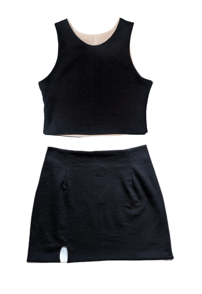 Image of CATCALL: THE REVERSIBLE CO-ORD in BLACK