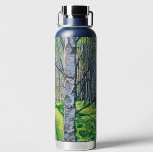 Image of Light On White Birch Thor Copper Vacuum Insulated Bottle