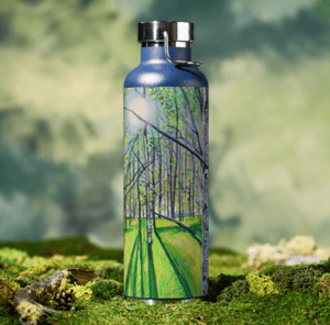 Image of Light On White Birch Thor Copper Vacuum Insulated Bottle