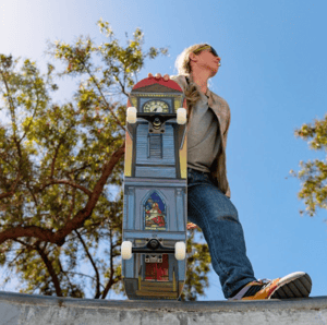 Image of Sunrise In Saxonburg Skateboard