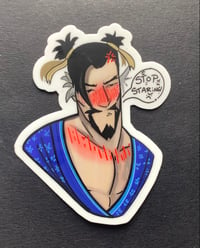 Blushy Hanzo Stickers