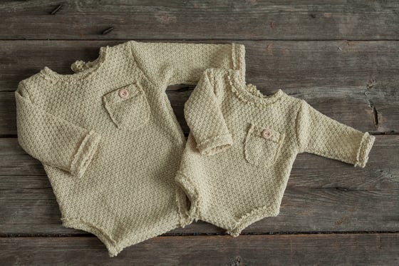 Image of STEFAN ROMPER - NEWBORN OR SITTER SIZE 