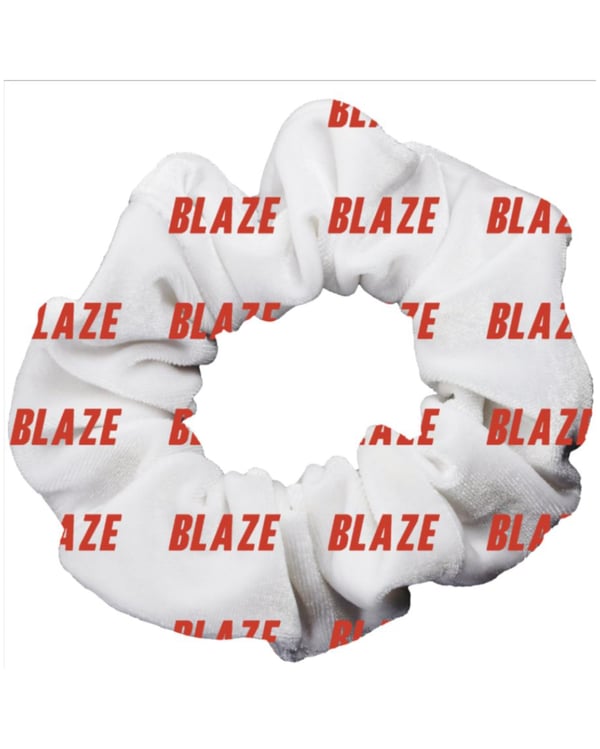 Image of White Blaze Scrunchie