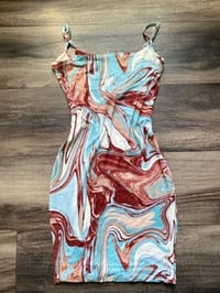 Marble mini dress 
