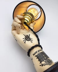 Image 4 of Russian criminal table lamp (skull design)