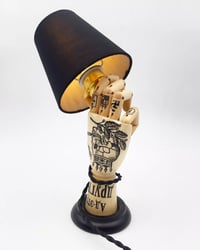 Image 1 of Russian criminal table lamp (skull design)