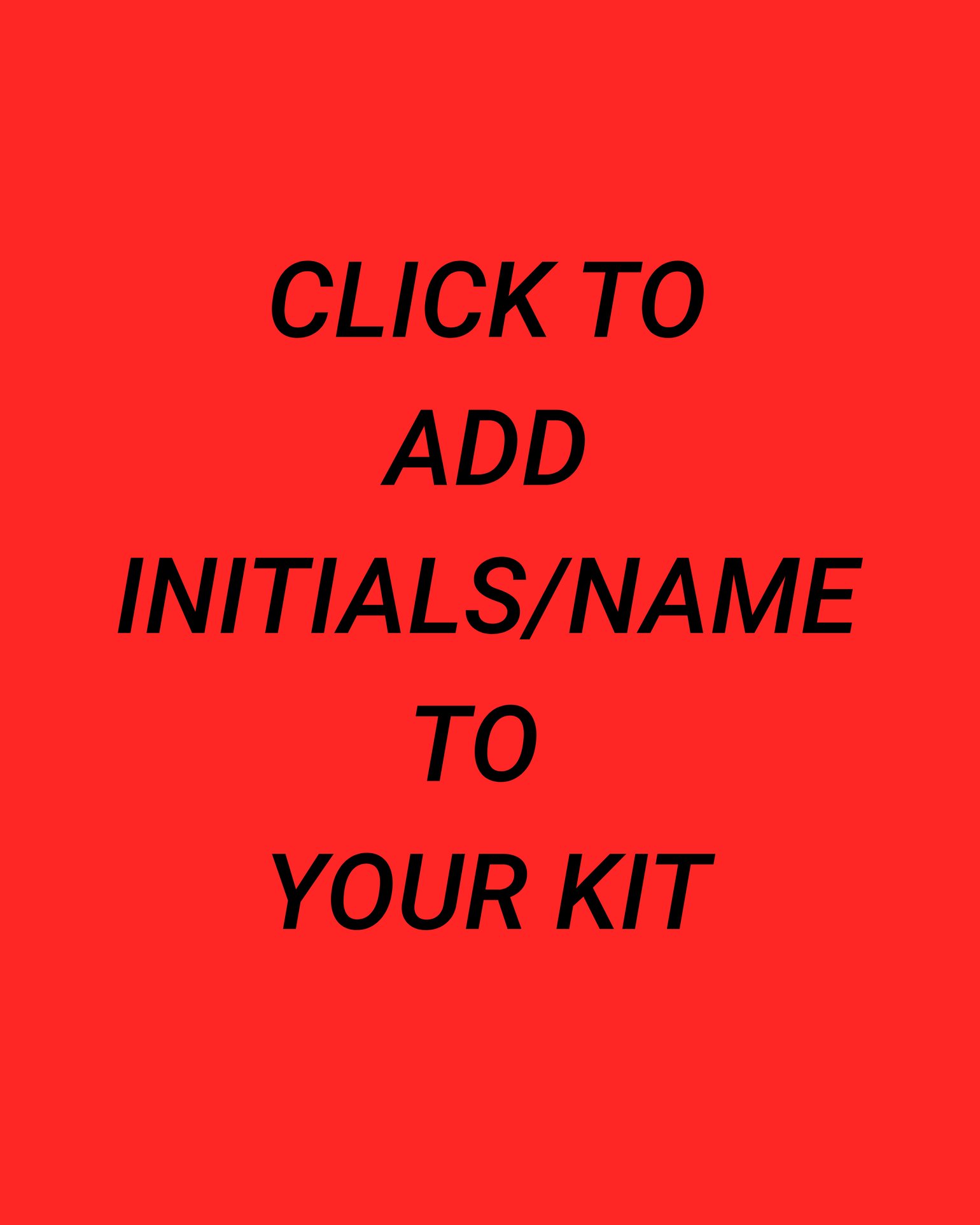 Image of Add INITIALS / NAME per item