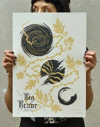 BIG BRAVE (Desertfest London 2023) screenprinted poster