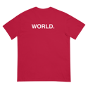 ITS AN ADDY WORLD YOU JUST LIVE IN IT RED