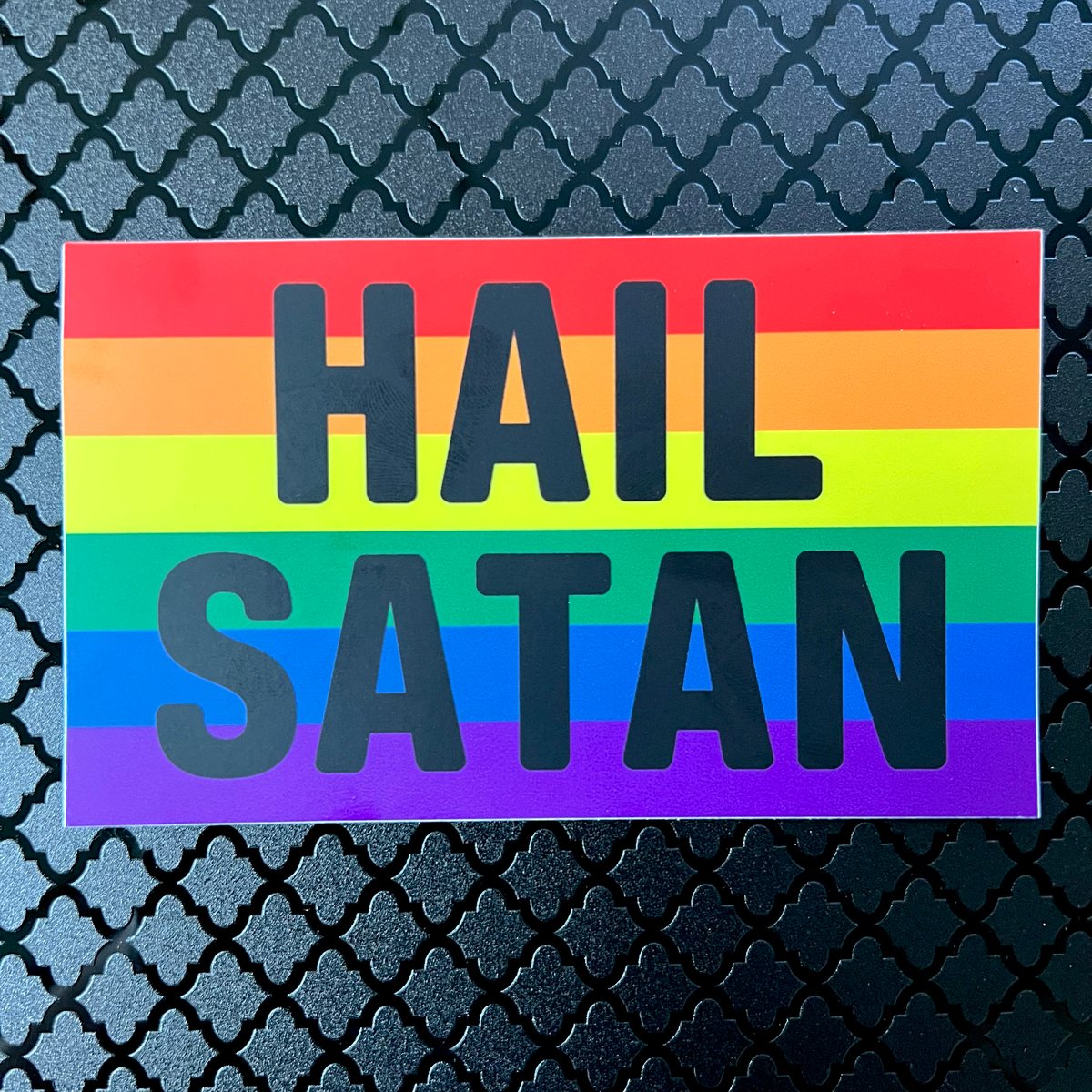 Hail Satan - Rainbow Sticker Pack