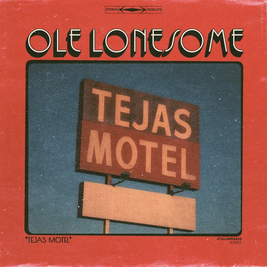 Image of Ole Lonesome - "Tejas Motel" CD Pre-Order