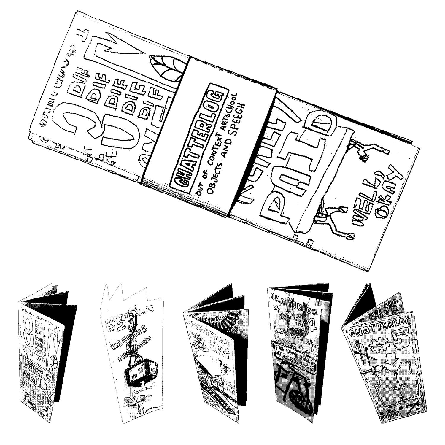 Chatterlog Minizine pack (5vols)