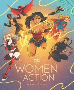 Image of WOMEN OF ACTION hardcover signed and sketched