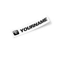 CUSTOM INSTAGRAM DECAL 2PACK