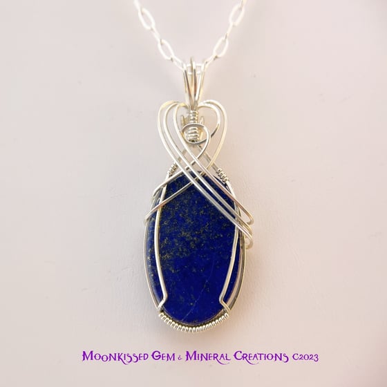 Image of Lapis Lazuli Sterling Silver Pendant