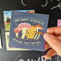 Image 4 of Nature Goes Hard sticker pack