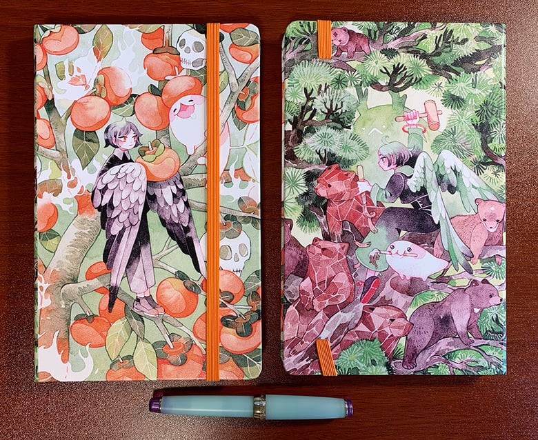 Image of Persimmon notebook (Dotted)