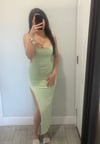 Alondra dress- green 