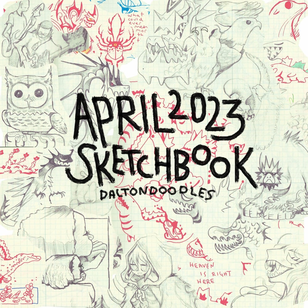 Image of April 2023 Sketchbook (Digital PDF)