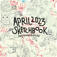 Image 1 of April 2023 Sketchbook (Digital PDF)