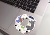 Totoro and Friends Clear Vinyl Sticker