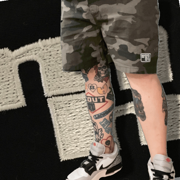 MH0028 MULE HAUS - CAMO SHORTS