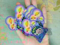 Image 4 of Mushroom Rock Sprite - 3 inch Vinyl Sticker