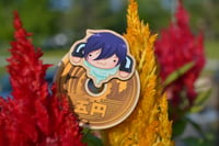 Image 1 of Noragami Yato Layered Wooden Pin