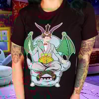 Image 2 of Baphomet Pee-Wee Herman T-shirt