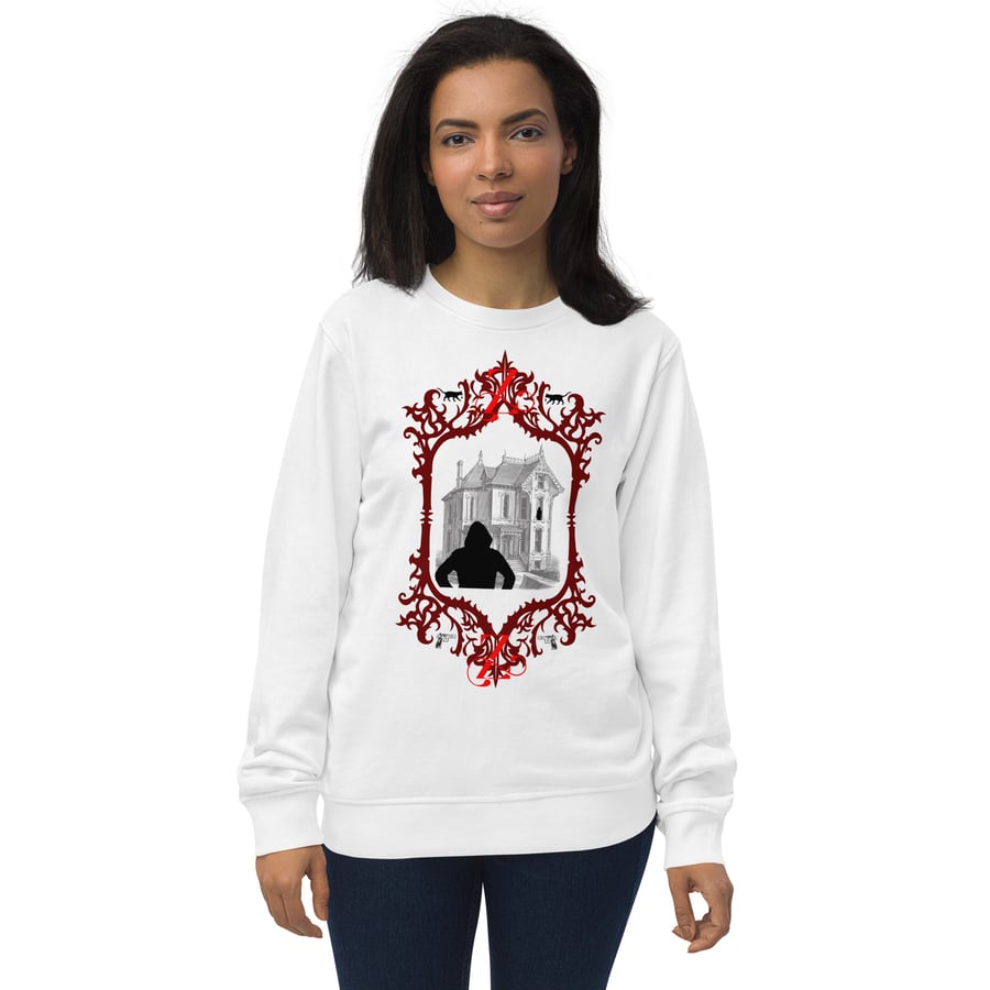 Image of Zade stalking  Unisex organic sweatshirt