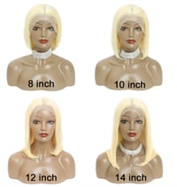 Image 5 of Blonde Straight Bob Wig 