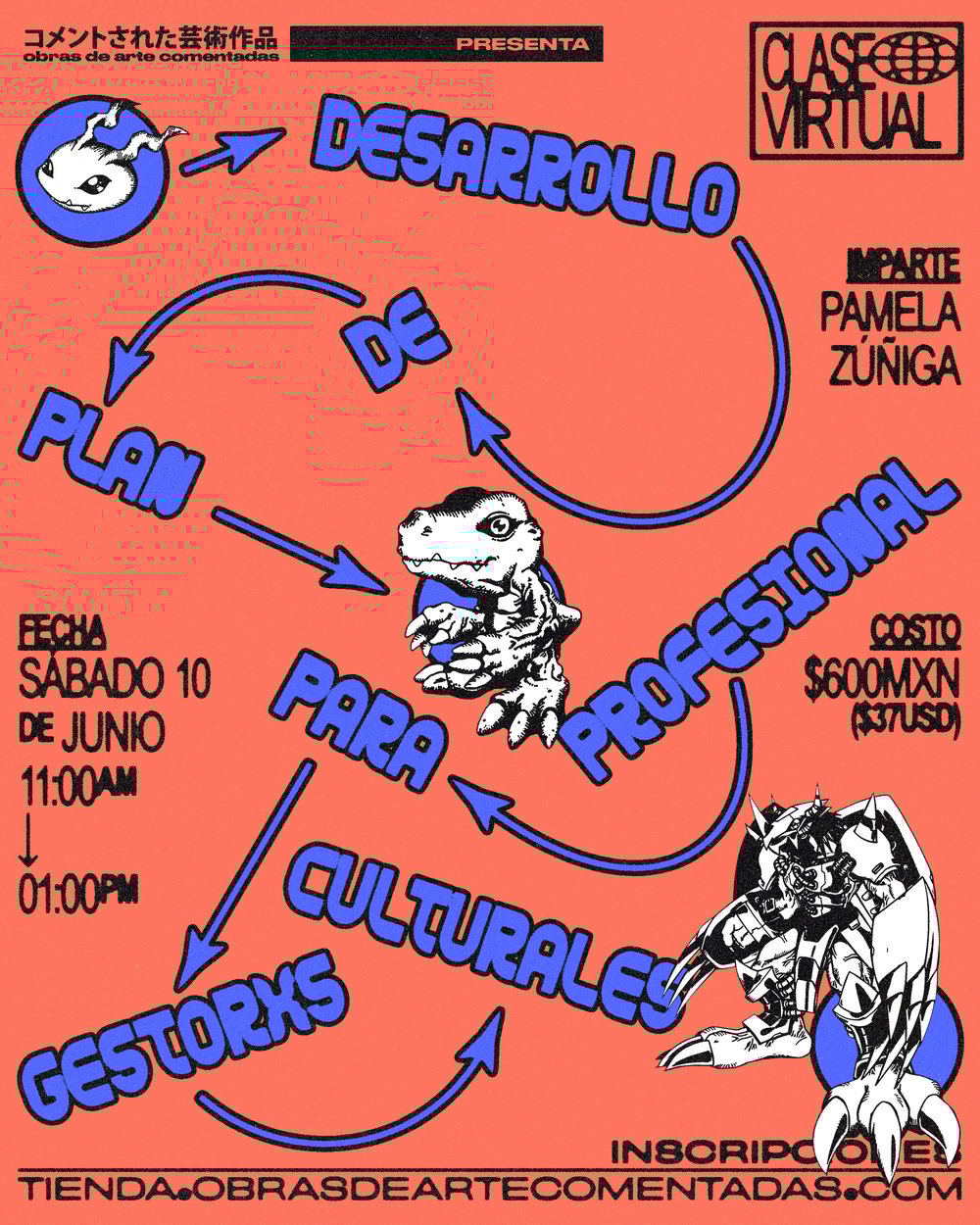 Image of Taller ¿Cómo desarrollar tu plan de carrera profesional? para Gestor@s Culturales.