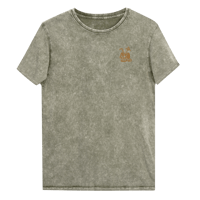 Image 2 of Embroidered Tiki Skull Tee