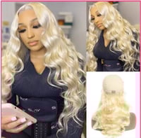 Image 3 of  Blonde Body Wave Wig- 360 Lace