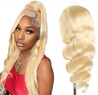 Image 1 of  Blonde Body Wave Wig- 360 Lace