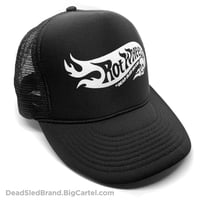 Image 2 of Dead Sled RotWheels Black Trucker Hat