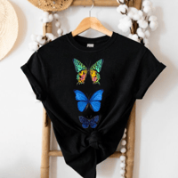 Image 2 of Lepidopteras T-shirt BLACK