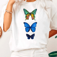 Image 1 of Lepidopteras T-shirt WHITE 