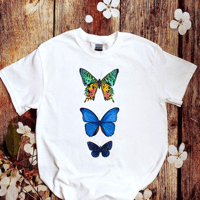 Image 4 of Lepidopteras T-shirt WHITE 