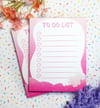 Cherry Blossom Dream To Do List Notepad