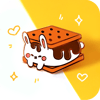 Bunny S'mores Enamel Pin