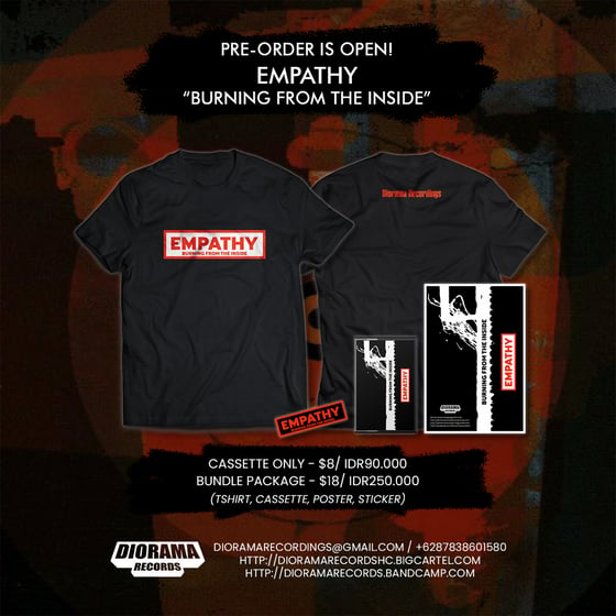 Image of EMPATHY - BURNING FROM THE INSIDE [PRE-ORDER]