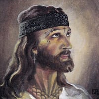 Hood Ass Jesus original painting 