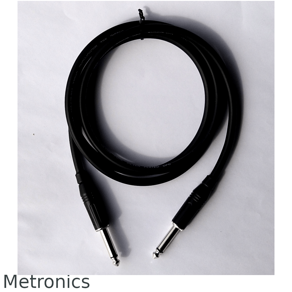 Heavy Duty Standard Guitar Cable - Handmade Custom Length JACK TO JACK