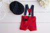 Cooper red pants OR hat / two options/ two sizes