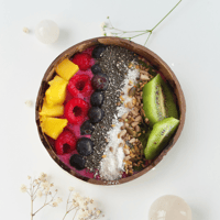 Dragonfruit smoothie bowl 