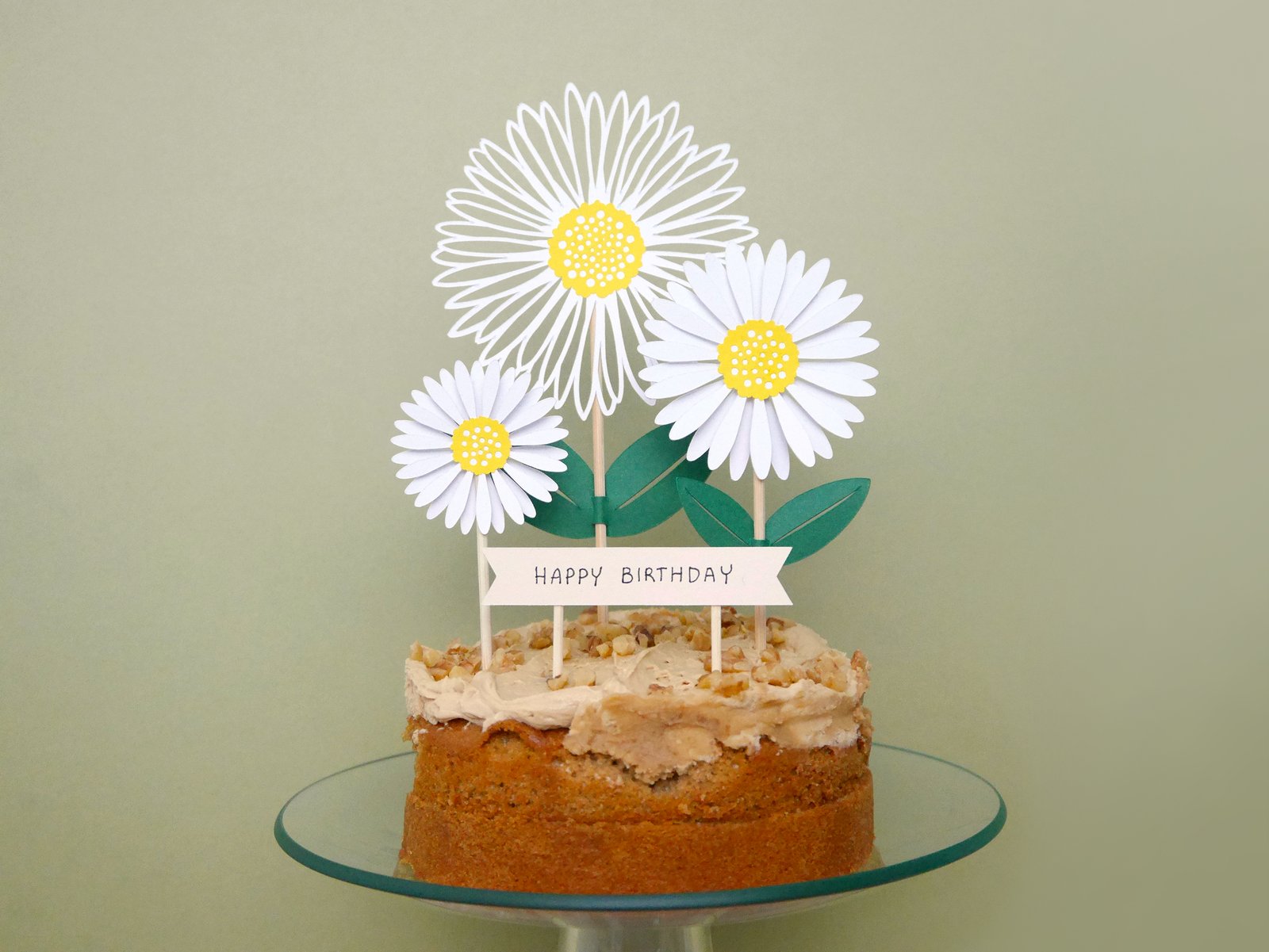Happy Easter 3D Daisy Cake Topper | Projects | Michaels