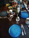 Assiettes bleues